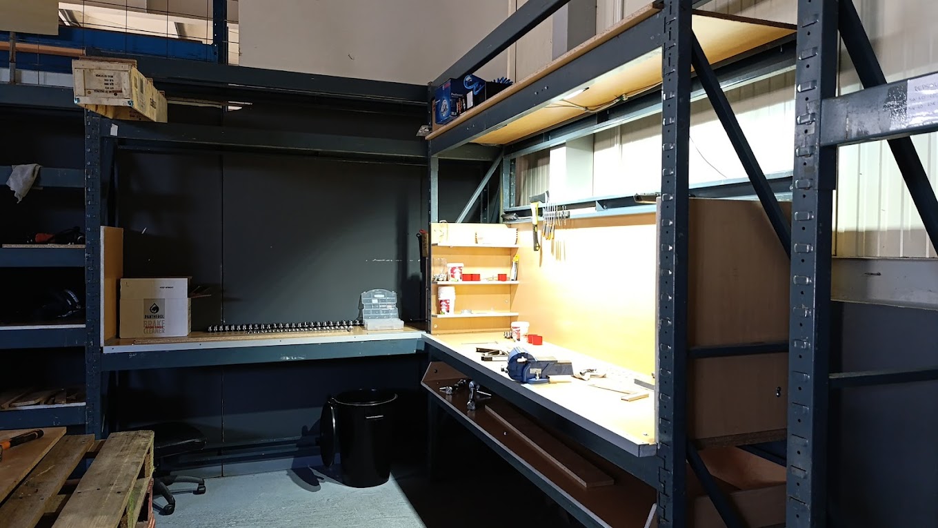 Workshop facility and equipment